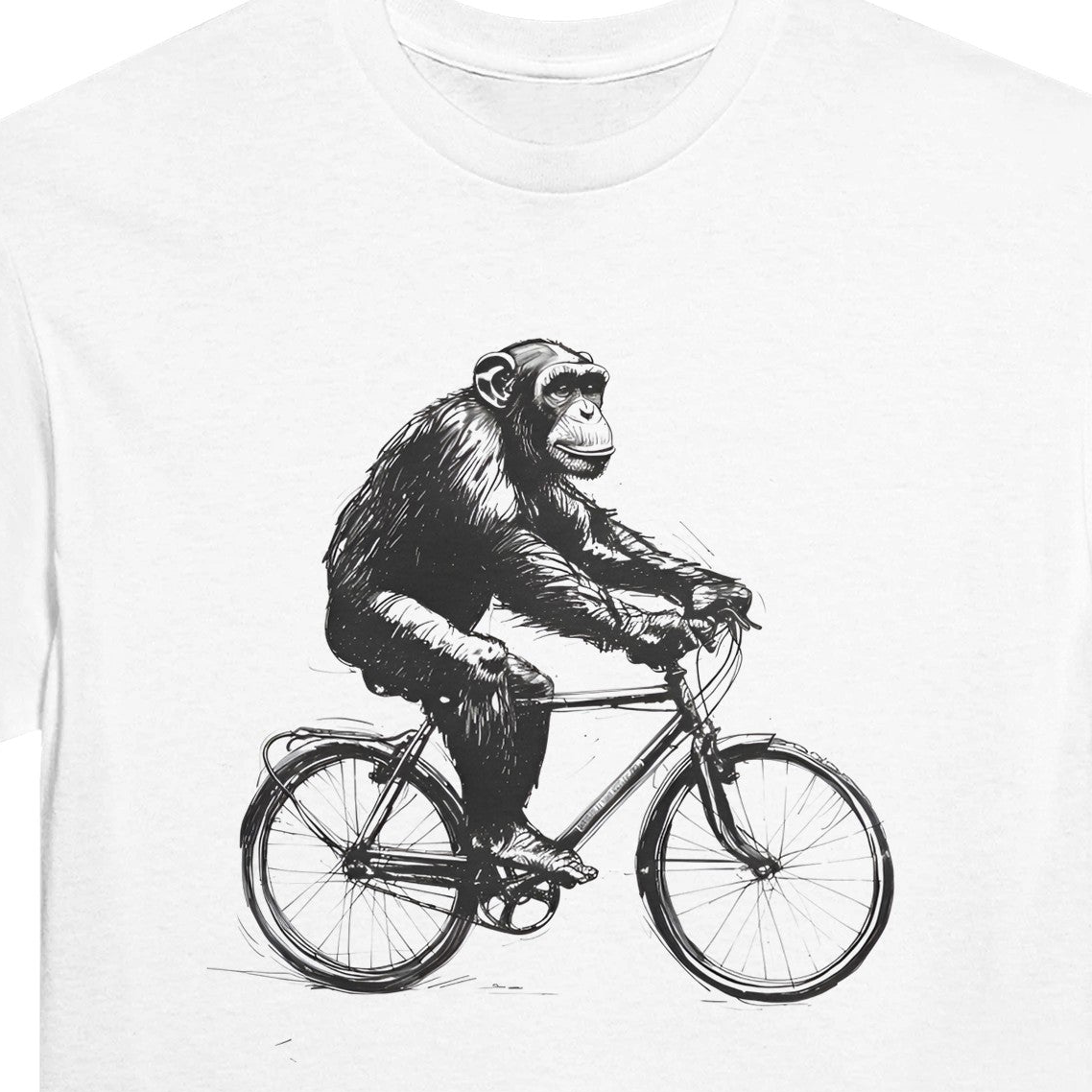 Chimp On A Bicycle